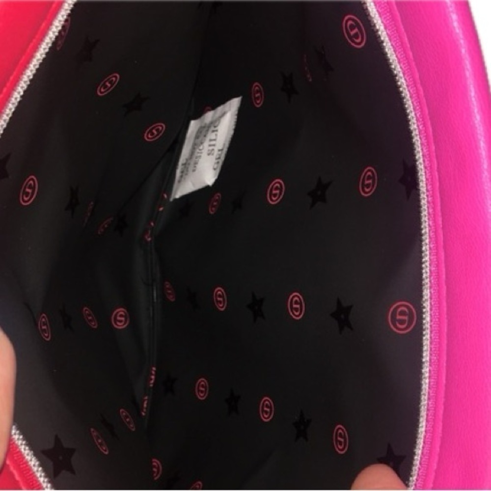 Dior Logo Red & Pink Cosmetic Trousse clutch NWT Christian Dior - Picture 5 of 5